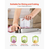 Vegetable Chopper Food Veggie Cutter 3 Stainless Onion Slicer with Container